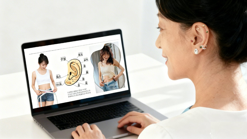 オンライン対応 耳つぼジュエリー講座 Zoom受講