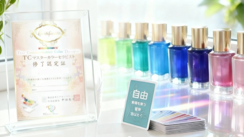 Cマスターカラーセラピスト講座｜色を自分の言葉で伝えるステップアップ講座（埼玉・オンライン）