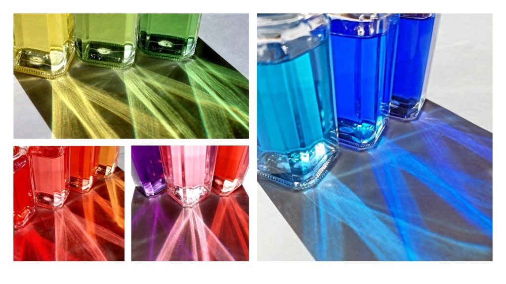 TCカラーセラピーで使うカラーボトル