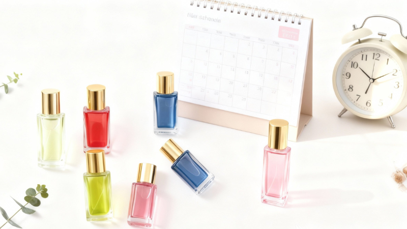 カレンダーと時計のイメージ画像