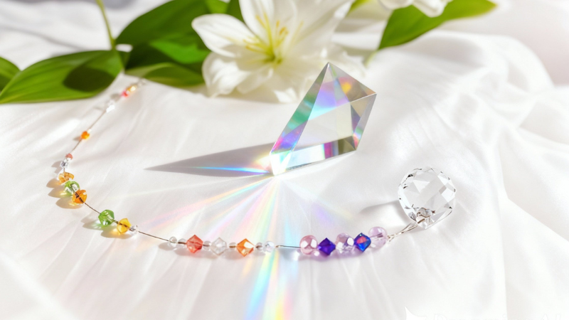 Dewサンキャッチャー初級講座作品｜虹輝心