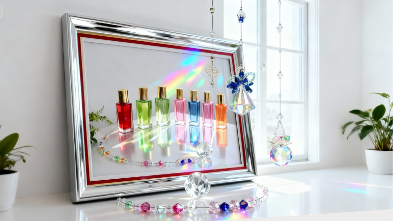 サンキャッチャー・カラーセラピー上級講座の作品