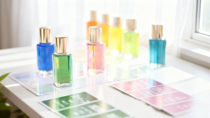 カラーボトルとインフィニティカードでっラピスとのケア