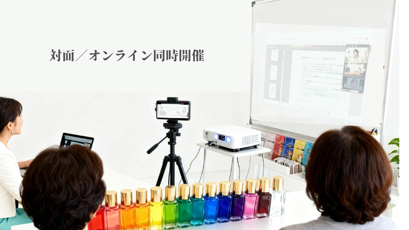 対面とオンラインで学べるTCトレーナー講座の受講風景