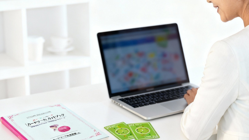 カラータイプカード・テキストが写った講座の詳細